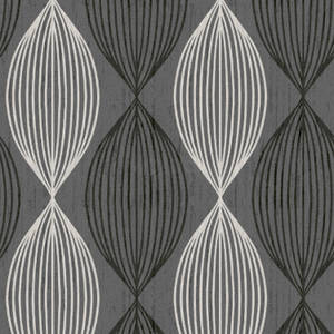 Contemporary Modern Grey-white Orbit Wallpaper