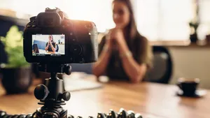 Content_ Creator_ Filming_ Vlog Wallpaper