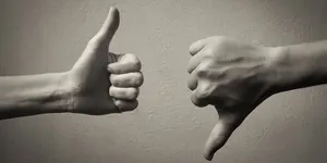 Contentious Thumbs Wallpaper