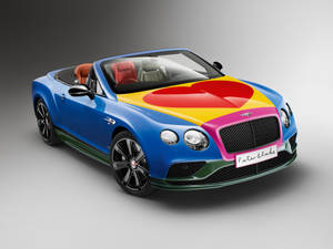 Continental Gt Painted Heart Bentley Hd Wallpaper