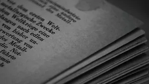 Contrasting Black And White Lettering On A Wall Wallpaper