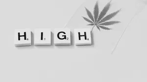 Contrasting Black And White Typography Wallpaper