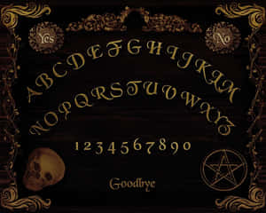 Control The Supernatural Forces With A Ouija Board Wallpaper