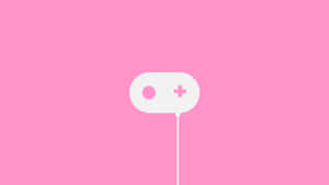 Controller Simple Pink Wallpaper