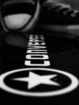 Converse Logo Perspective Shot Wallpaper