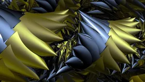 Convoluted Cones Wallpaper