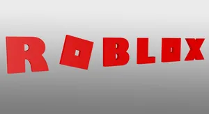 Cool 3d Roblox Logo Wallpaper
