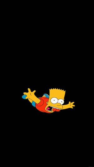 Cool Aesthetic Bart Simpson Wallpaper