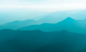 Cool And Refreshing Teal Blue Color Wallpaper