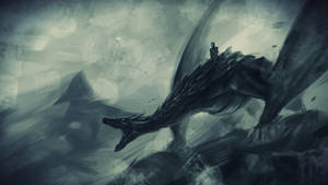 Cool Art Dragon Of Game Of Thrones Wallpaper