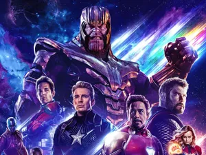 Cool Avengers Featuring Thanos Wallpaper