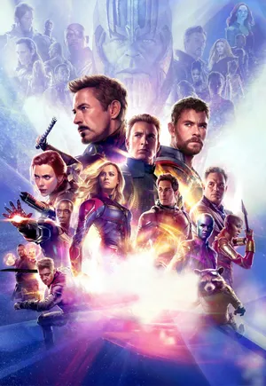 Cool Avengers Heroes From Infinity War And Endgame Wallpaper