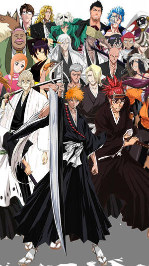 Cool Bleach Iphone Poster Wallpaper