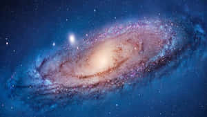 Cool Blue Galaxy Image Wallpaper