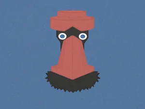 Cool Blue Nosepass Wallpaper