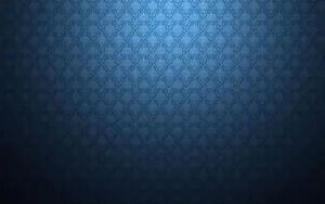 Cool Blue Vintage Pattern Wallpaper