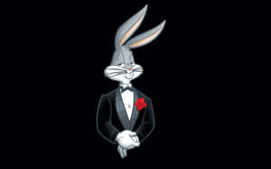 Cool Bugs Bunny In Tuxedo Wallpaper