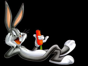 Cool Bugs Bunny Lying Down Wallpaper