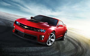 Cool Camaro Red Chevrolet Car Wallpaper