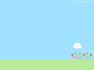 Cool Cute Pastel-colored Landscape Wallpaper