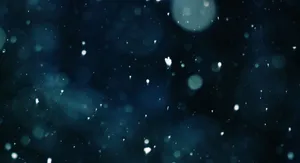 Cool Dark Blue Bokeh Wallpaper