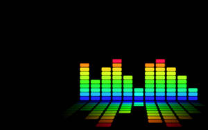 Cool Desktop Audio Equalizer Wallpaper