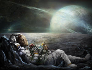 Cool Desktop Picture Features A Spaceman Wallpaper