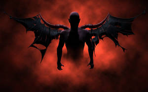 Cool Devil Bat Wings Wallpaper