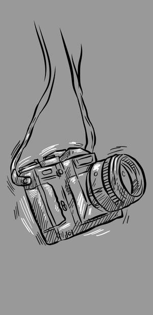 Cool Drawing Camera Wallpaper