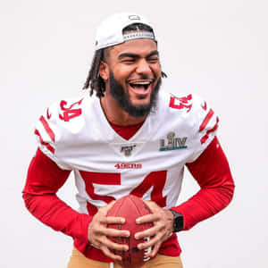 Cool Fred Warner Football Portrait Wallpaper