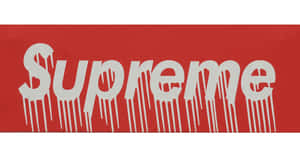 Cool, Fresh & Trendy - Supreme Drip Wallpaper