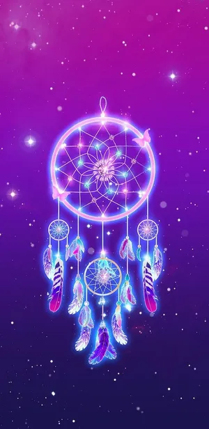 Cool Galaxy Dream Catcher Wallpaper