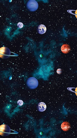Cool Galaxy Planets Wallpaper