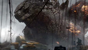 Cool Giant Godzilla Wallpaper