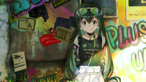 Cool Girl Froppy Wallpaper