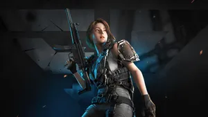 Cool Girl Soldier Wallpaper