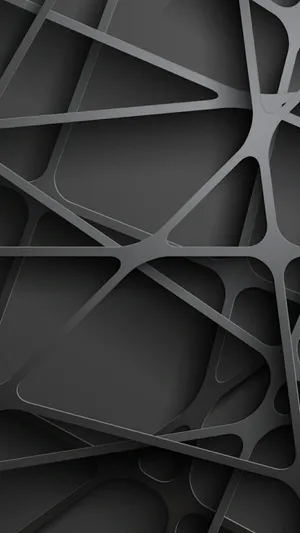 Cool Gray 3d Lines Wallpaper