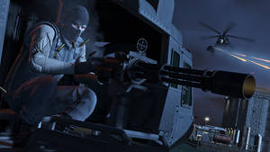 Cool Gta Gatling Gun Wallpaper