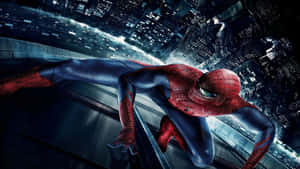 Cool Guy Crawling Spider Man Wallpaper