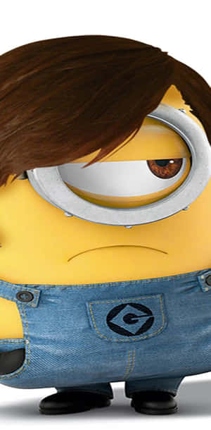 Cool Hair Minion Pfp Wallpaper