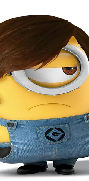 Cool Hair Minion Pfp Wallpaper