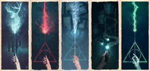 Cool Harry Potter Wands Wallpaper