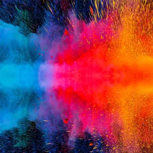 Cool Ipad Pro Color Burst Wallpaper