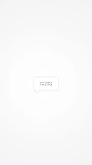 Cool Iphone White Space Wallpaper