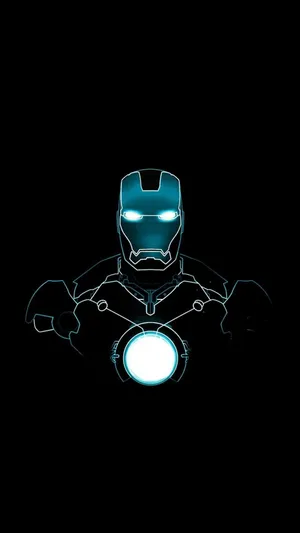Cool Iron Man Arc Reactor Iphone Wallpaper