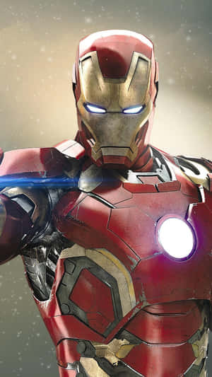 Cool Iron Man Iphone Is The Perfect Combination Of Style And Function Wallpaper