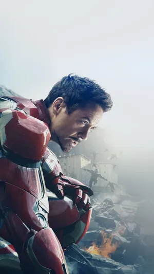 Cool Iron Man Tony Stark Iphone Wallpaper