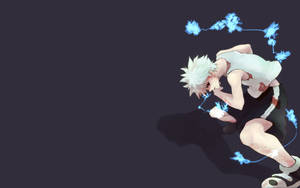 Cool Killua Running Wallpaper