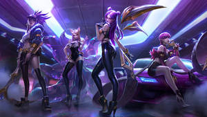 Cool League Of Legends Group Wallpaper