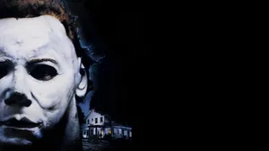 Cool Michael Myers In Full Costume Wallpaper